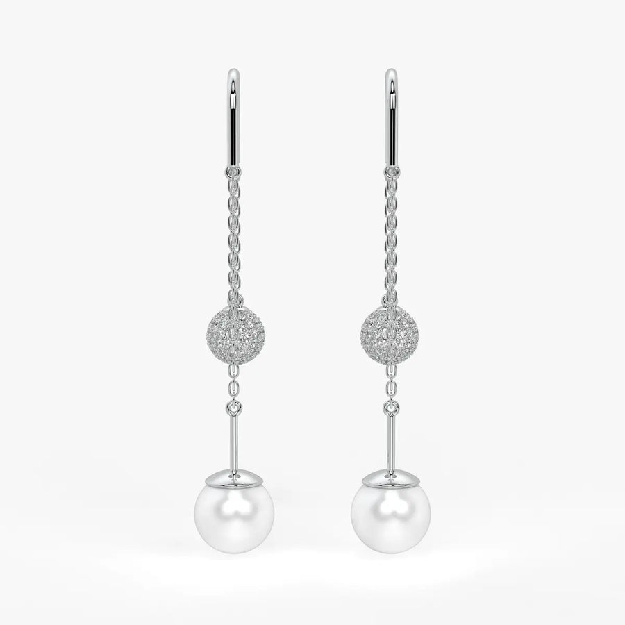 Spherical Statement Drop Earrings