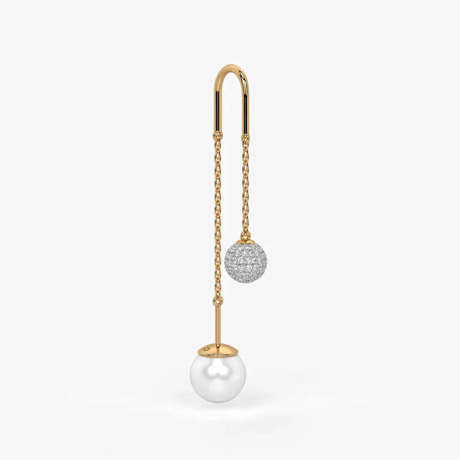 Spherical Statement Drop Earrings