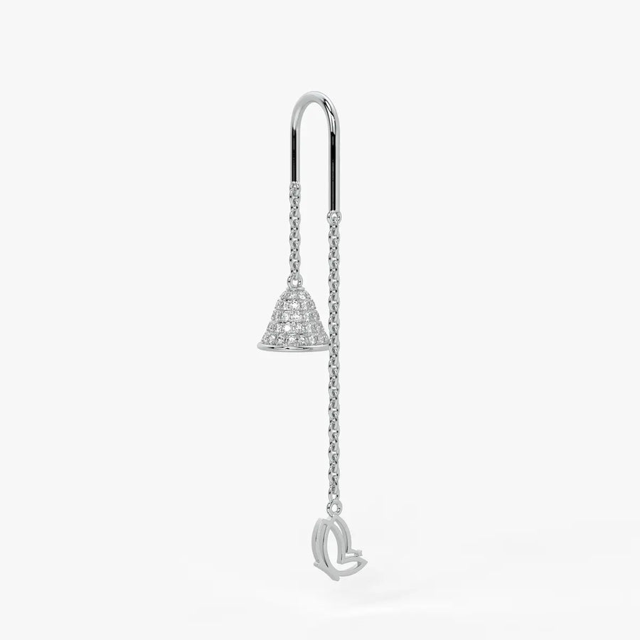 Bell Charm Dangle Earrings