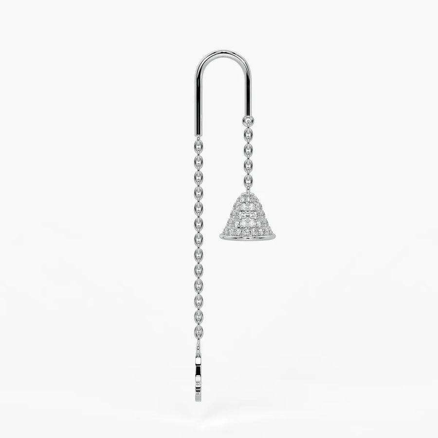 Bell Charm Dangle Earrings