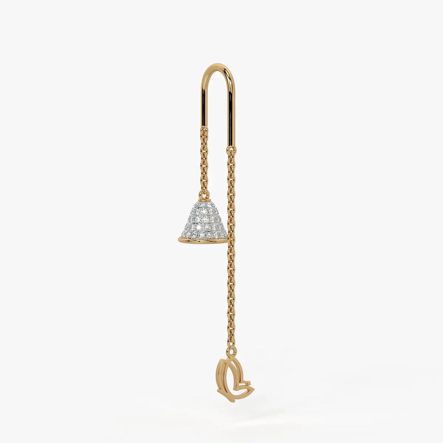 Bell Charm Dangle Earrings