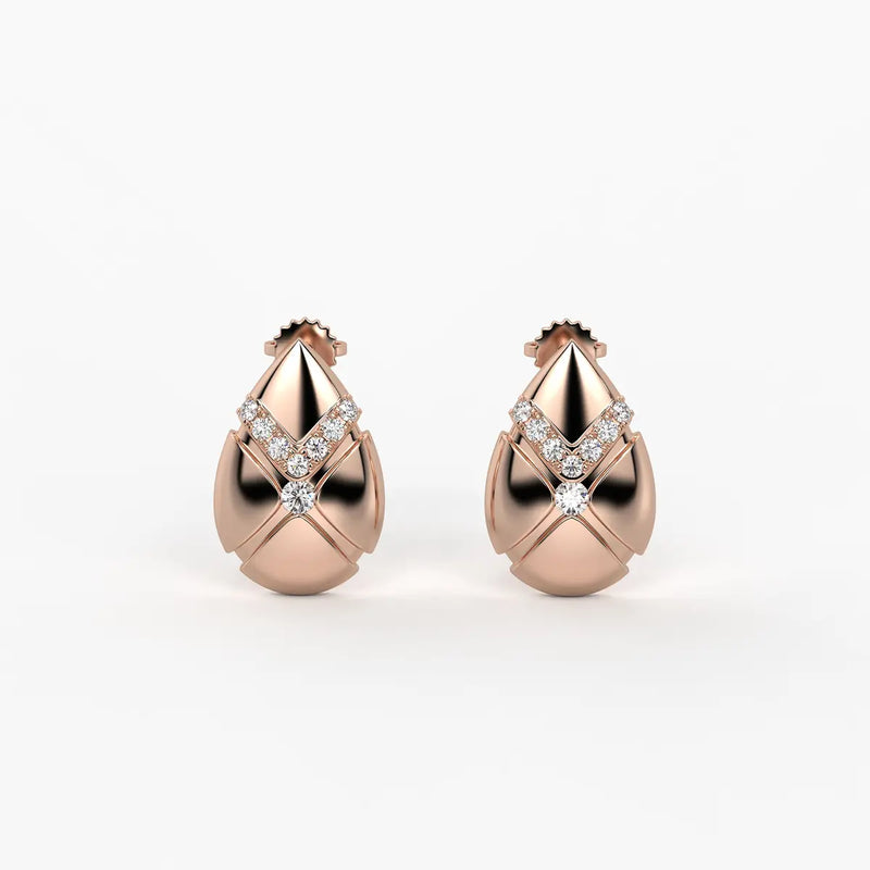 Elara Luxe Drop Stud