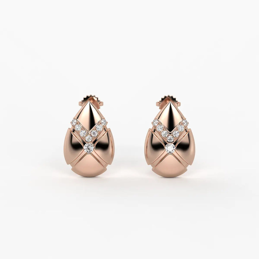 Elara Luxe Drop Stud