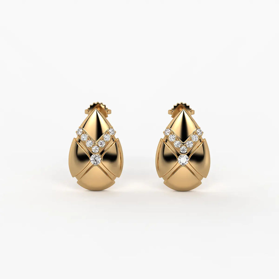 Elara Luxe Drop Stud
