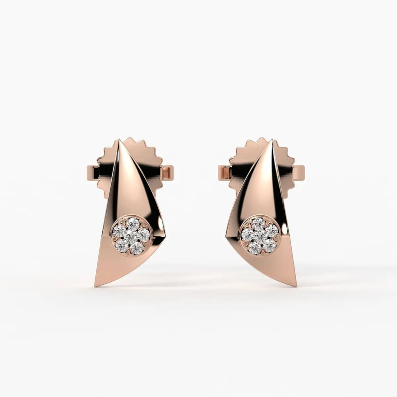 Nova Shield Studs Earrings