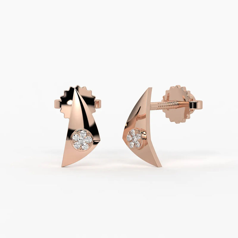 Nova Shield Studs Earrings