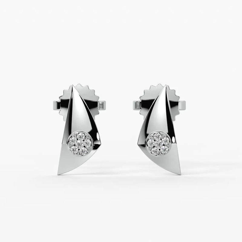 Nova Shield Studs Earrings