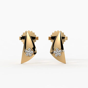 Nova Shield Studs Earrings