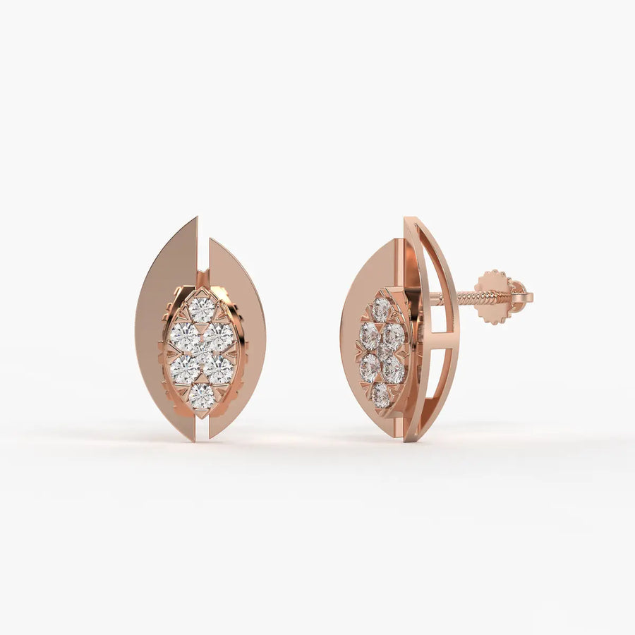 Marquise Mirage Studs