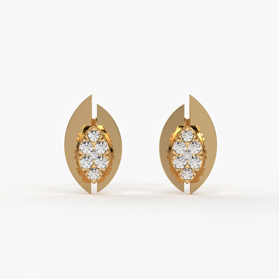 Marquise Mirage Studs