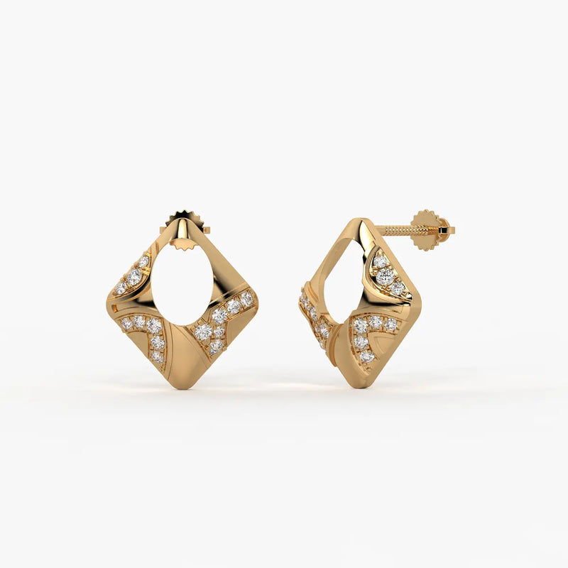 Aurora Swirl Studs