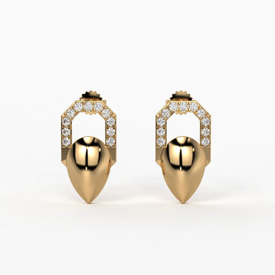 Deco Arch Drops Earrings