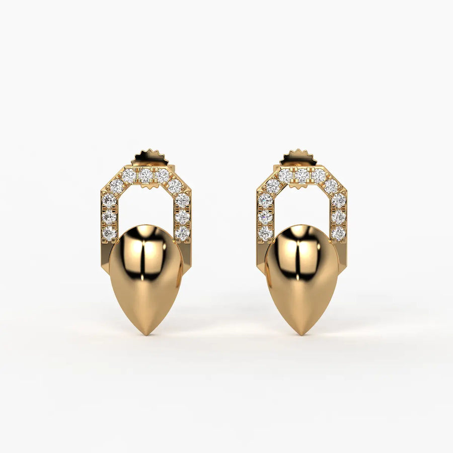 Deco Arch Drops Earrings