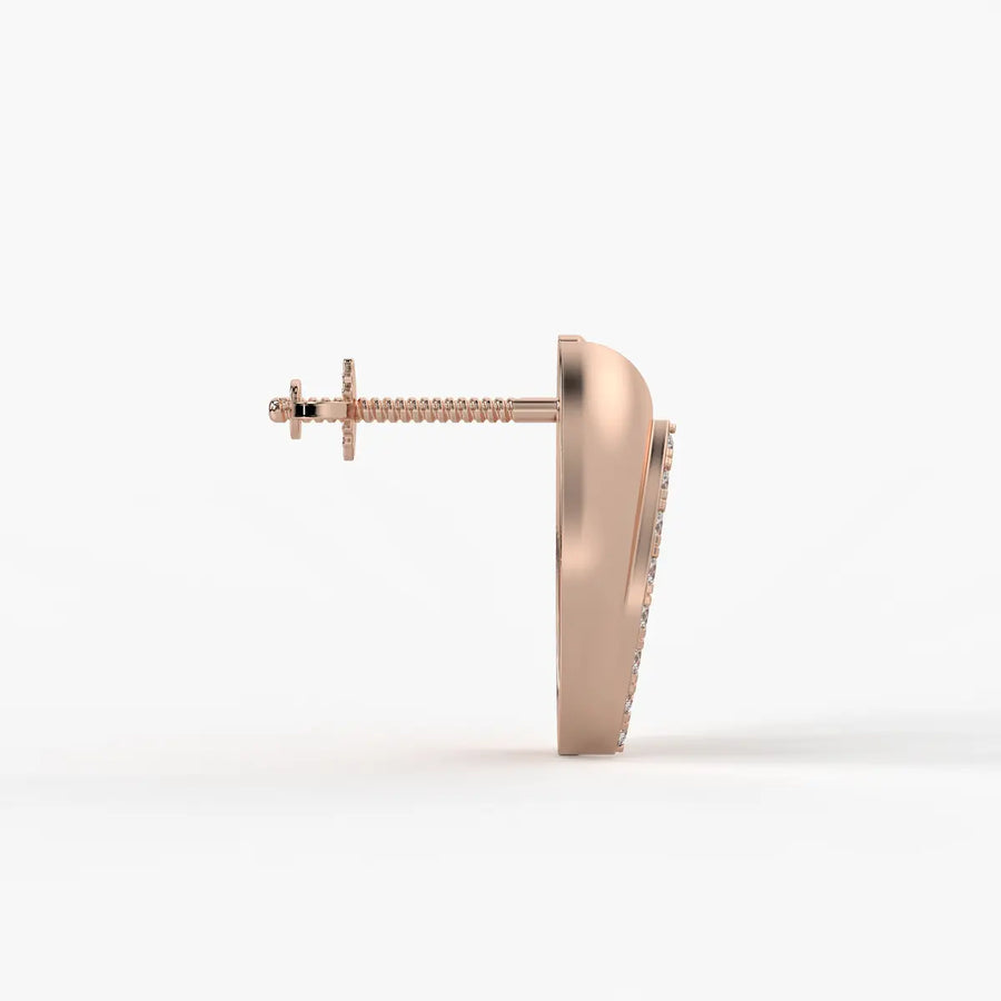 Marquise Glow Studs Earrings