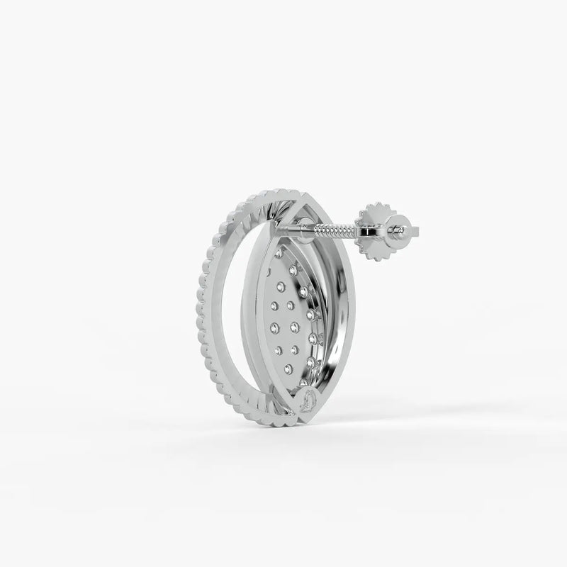 Marquise Glow Studs Earrings