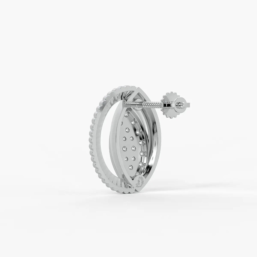 Marquise Glow Studs Earrings