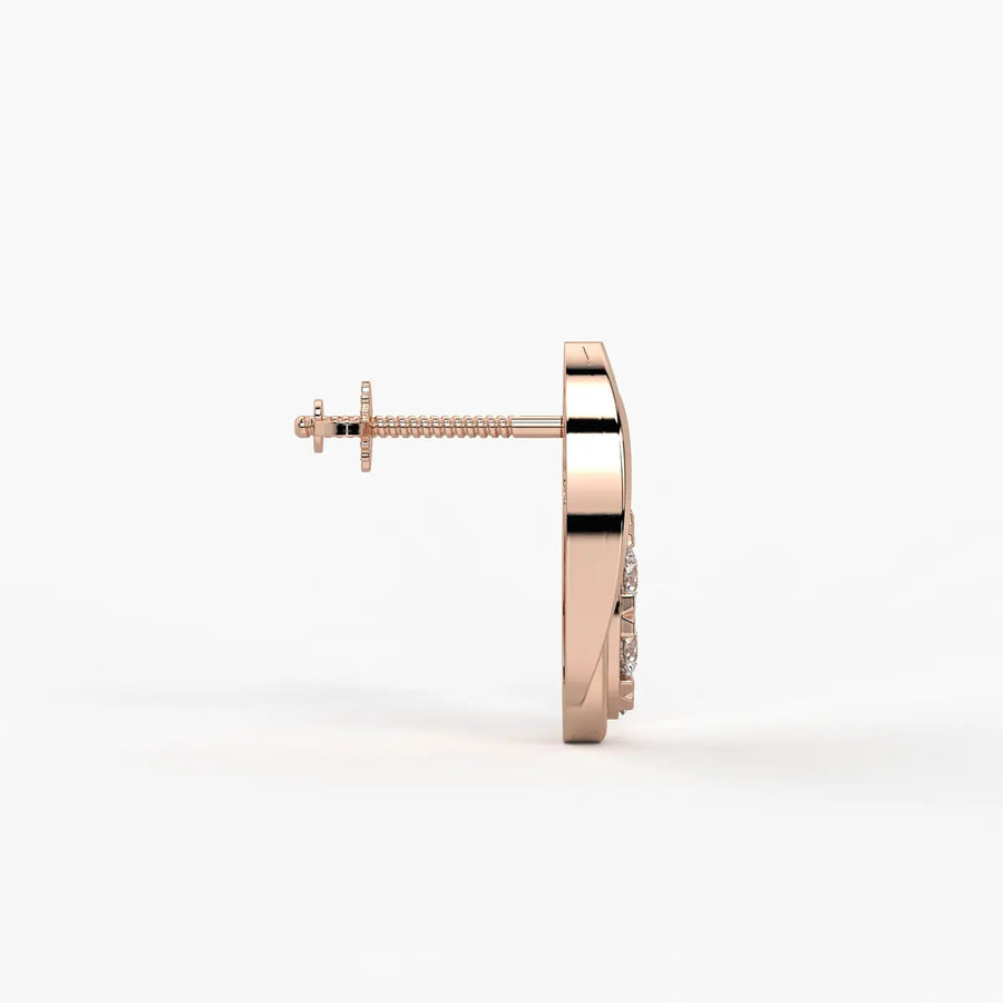 Aurora Crest Studs Earrings