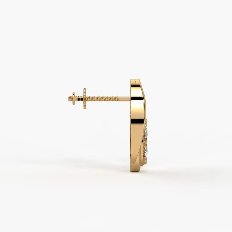 Aurora Crest Studs Earrings