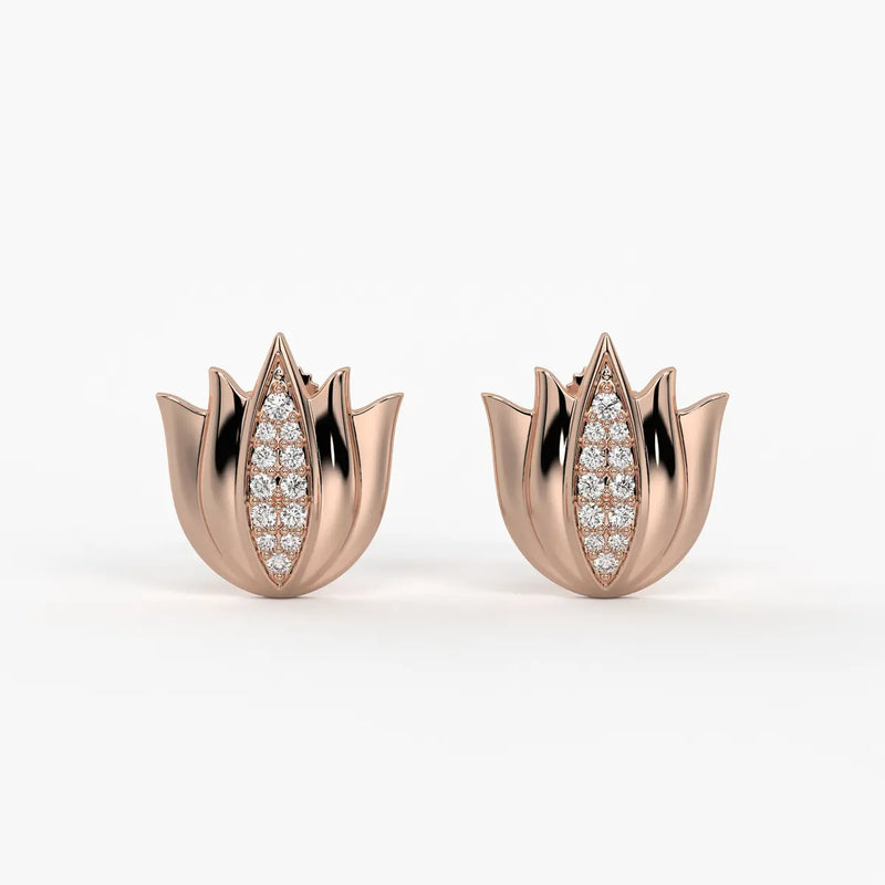 Tulip Royale Studs Earrings