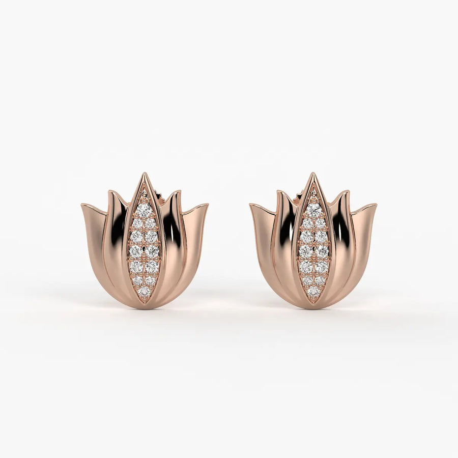 Tulip Royale Studs Earrings