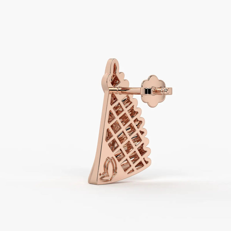 Auric Wingflare Studs Earrings