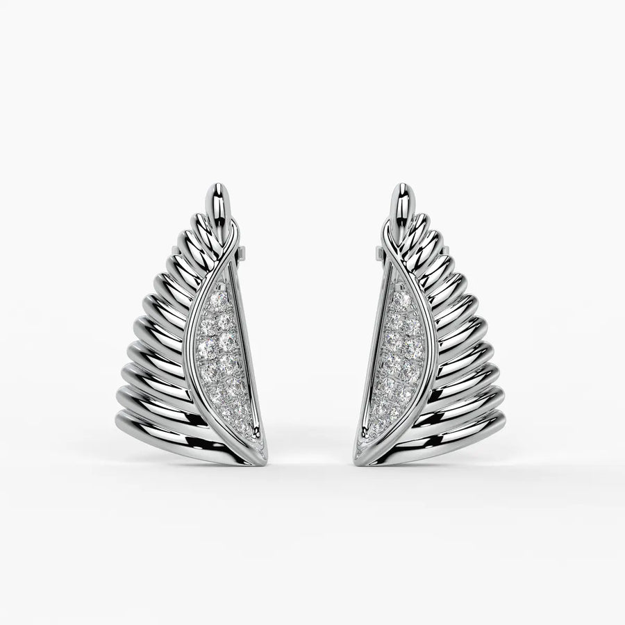 Auric Wingflare Studs Earrings