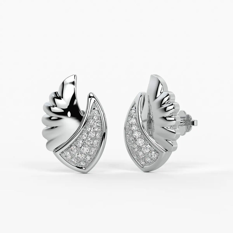 Imperial WingPetal Studs Earrings