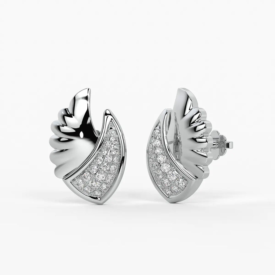 Imperial WingPetal Studs Earrings