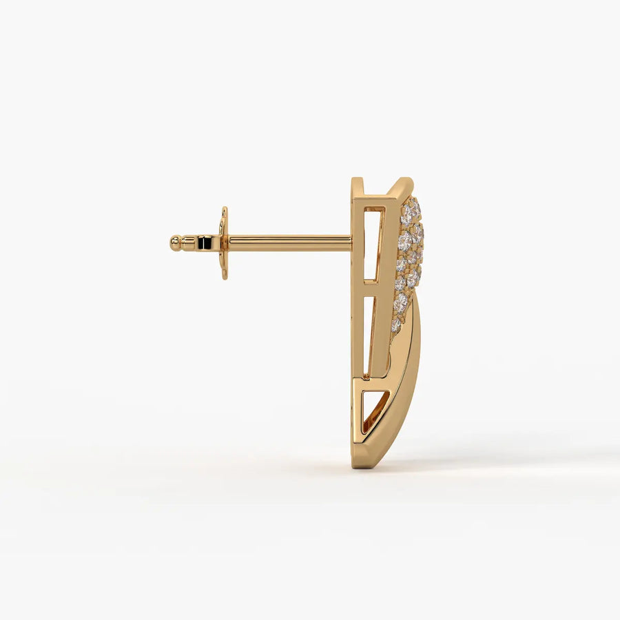 Highborn Fanflare Studs Earrings