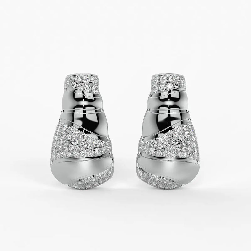 Oro Spiral Studs Earrings