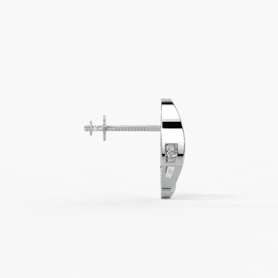 Aurelle Glint Shell Stud Earrings