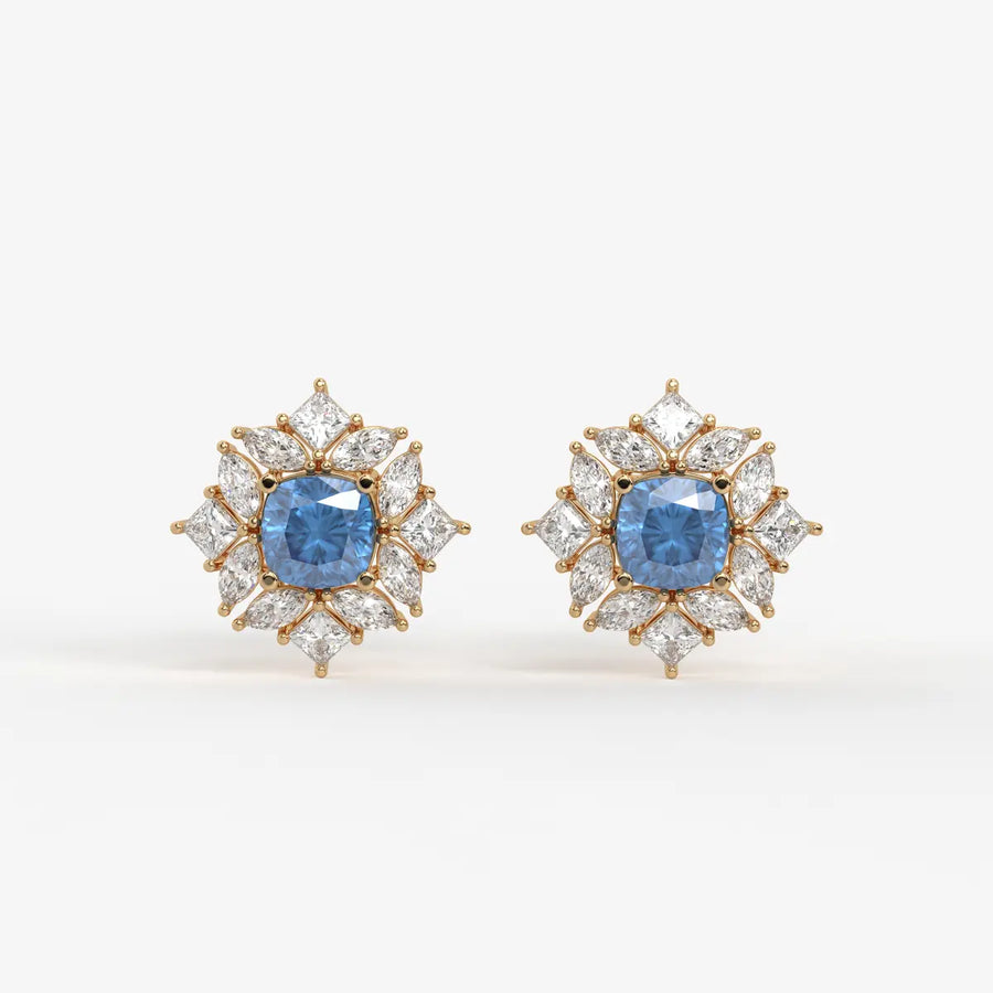 Asteria Bloom Stud Earrings