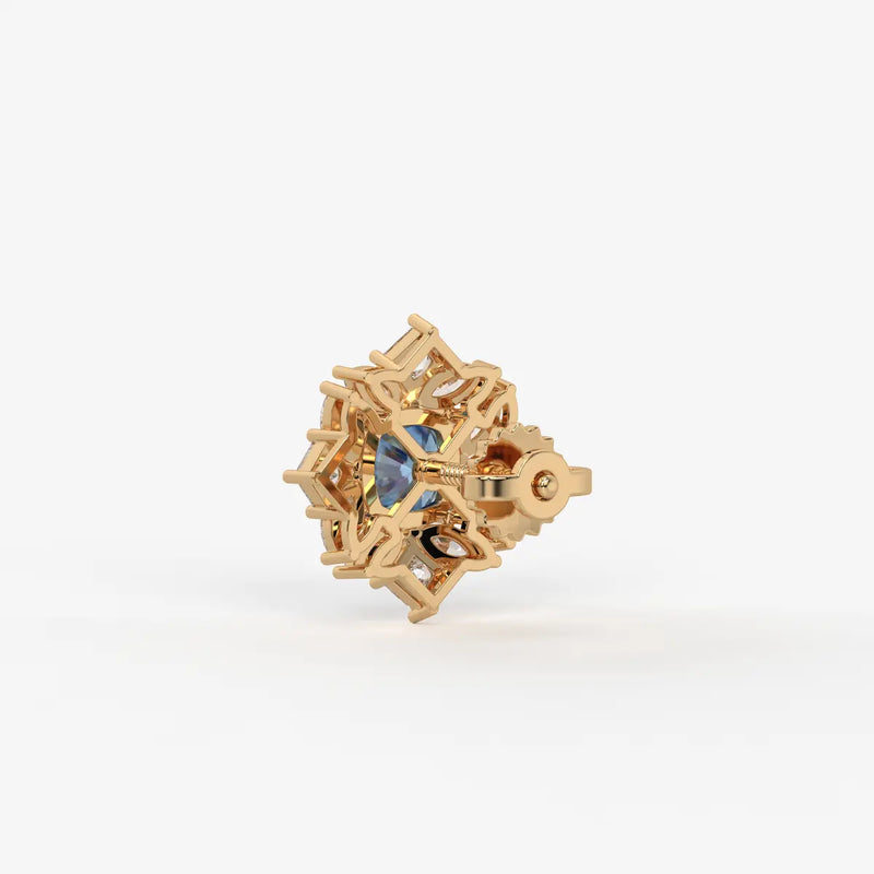Asteria Bloom Stud Earrings