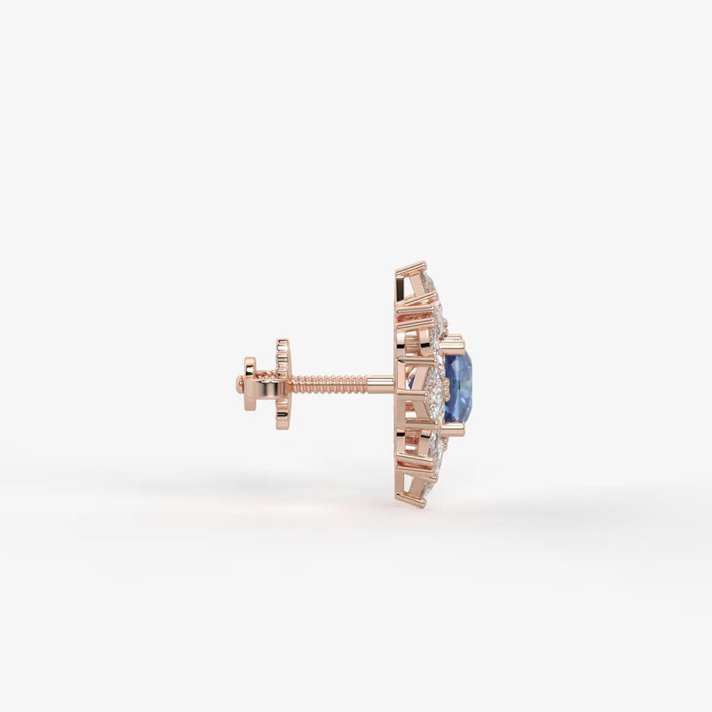Asteria Bloom Stud Earrings