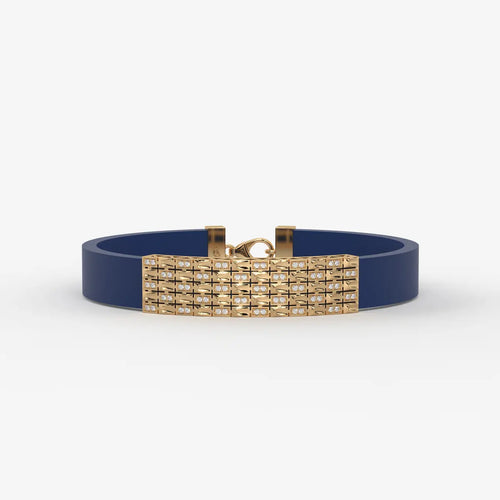 Draven Blockline Diamond Bracelet