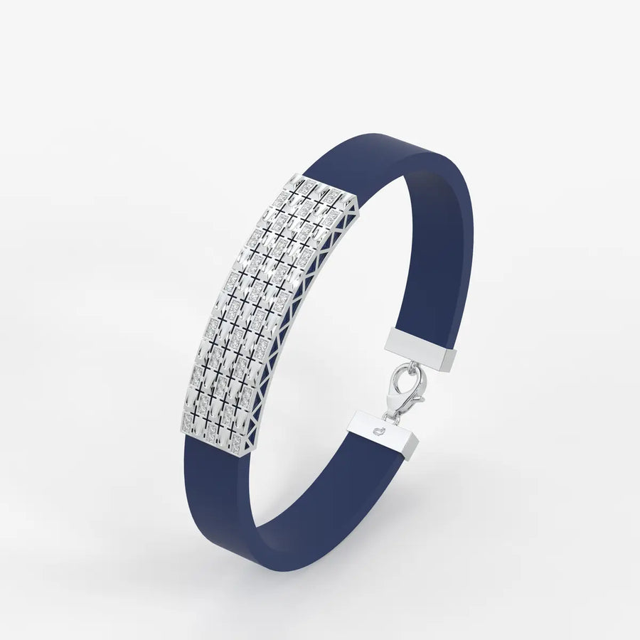 Draven Blockline Diamond Bracelet