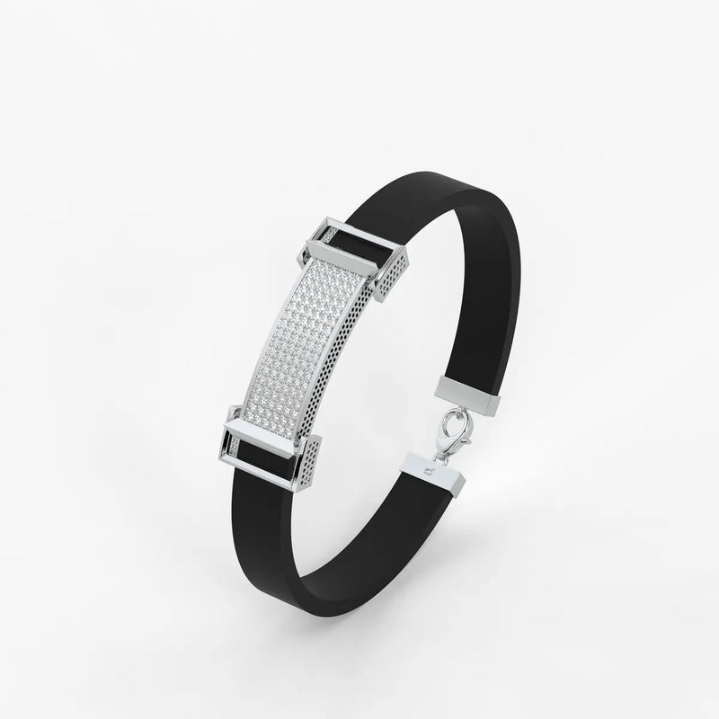 Stravon Diamond Pave Strap Bracelet