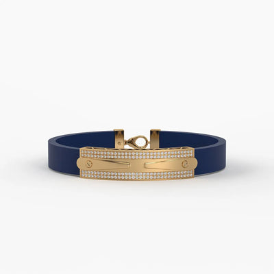 Zyron Dual Rail Luxe Bracelet for Men