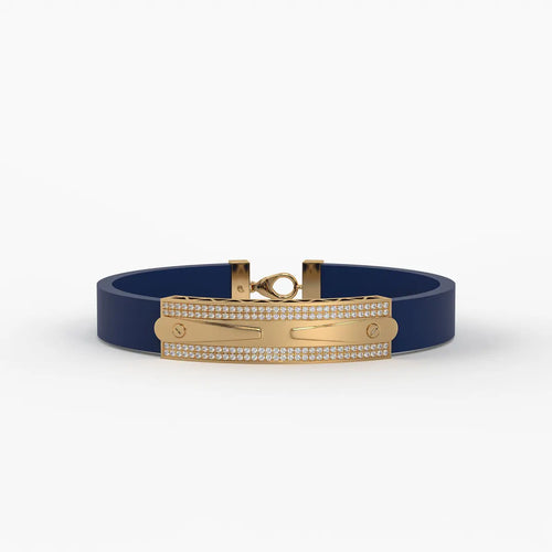 Zyron Dual Rail Luxe Bracelet for Men
