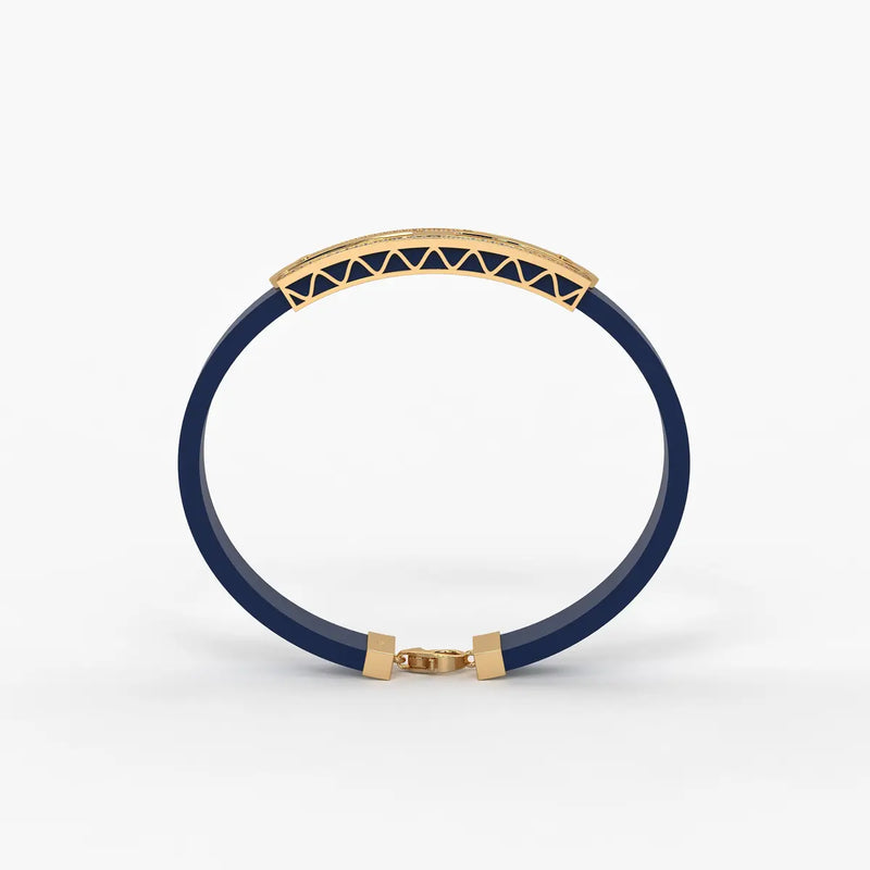 Zyron Dual Rail Luxe Bracelet for Men