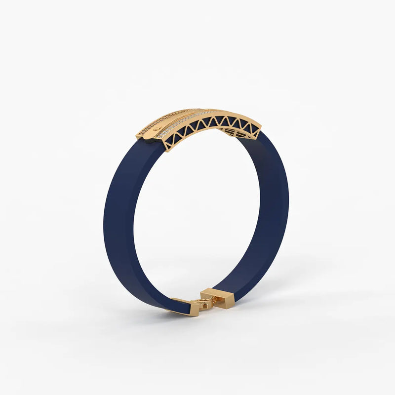 Zyron Dual Rail Luxe Bracelet for Men
