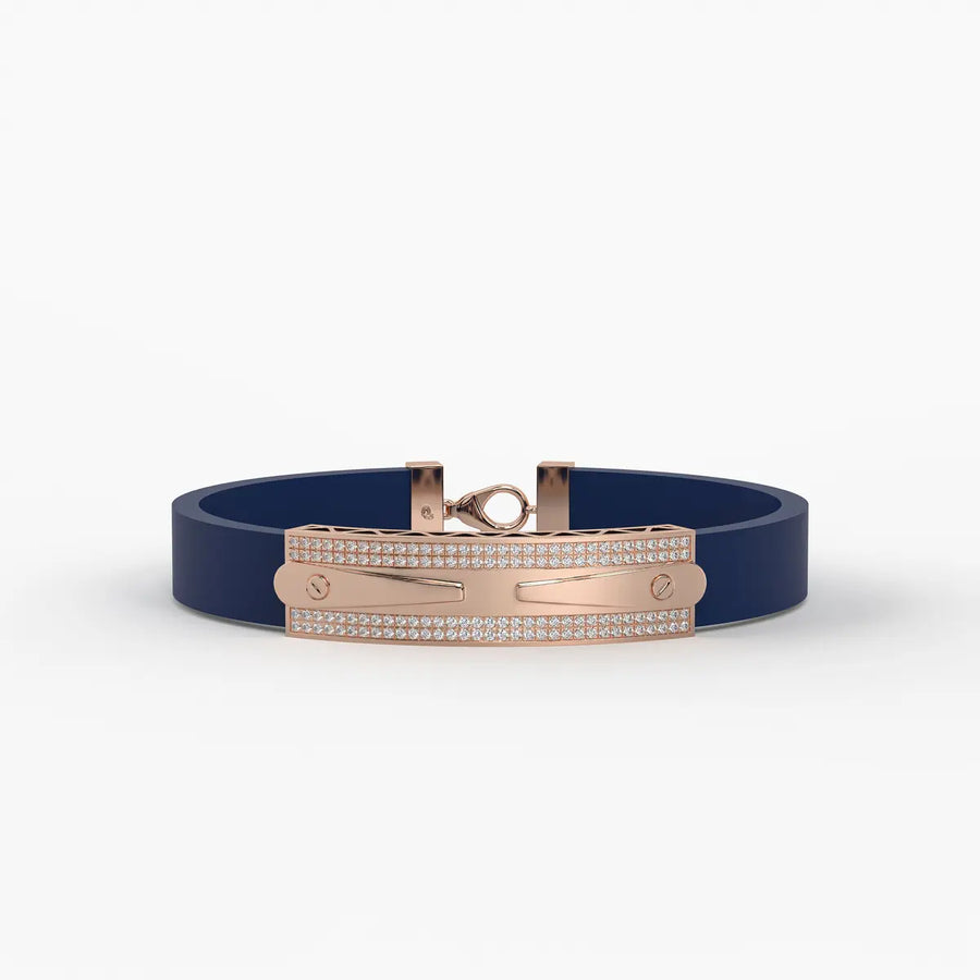 Zyron Dual Rail Luxe Bracelet for Men