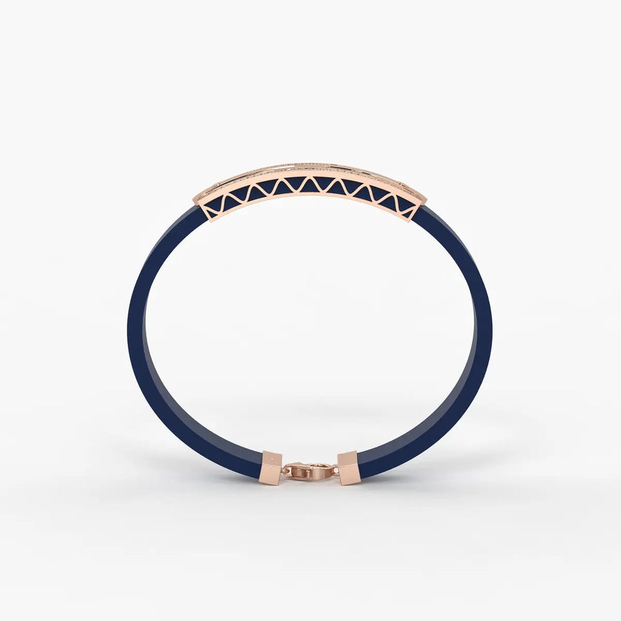Zyron Dual Rail Luxe Bracelet for Men