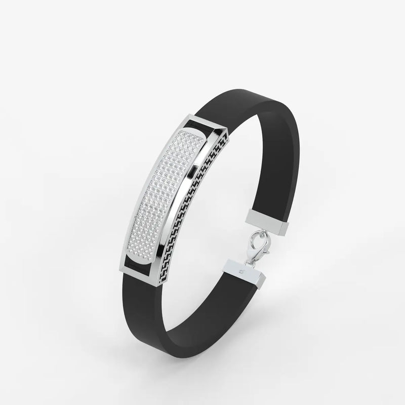 Vyrox Shieldline Diamond Bracelet