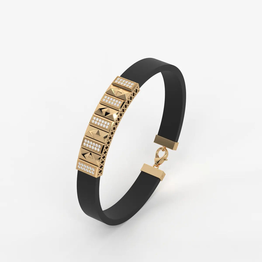 Draevor Spikebar Diamond Bracelet