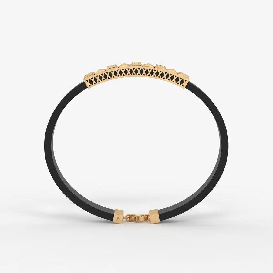 Draevor Spikebar Diamond Bracelet