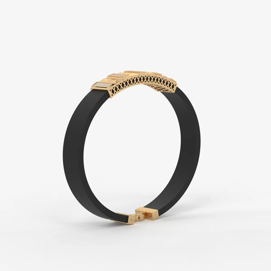 Draevor Spikebar Diamond Bracelet