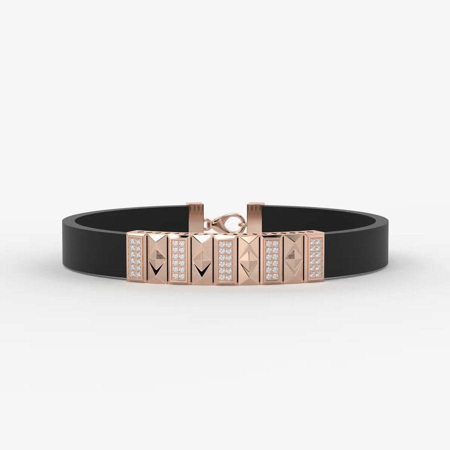 Draevor Spikebar Diamond Bracelet