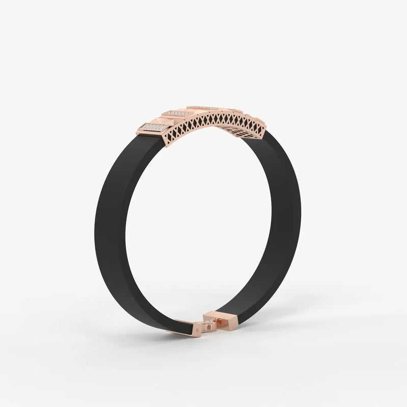 Draevor Spikebar Diamond Bracelet