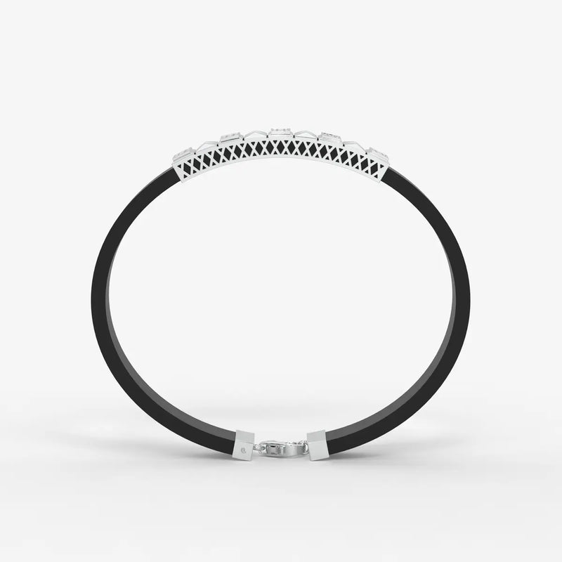 Draevor Spikebar Diamond Bracelet